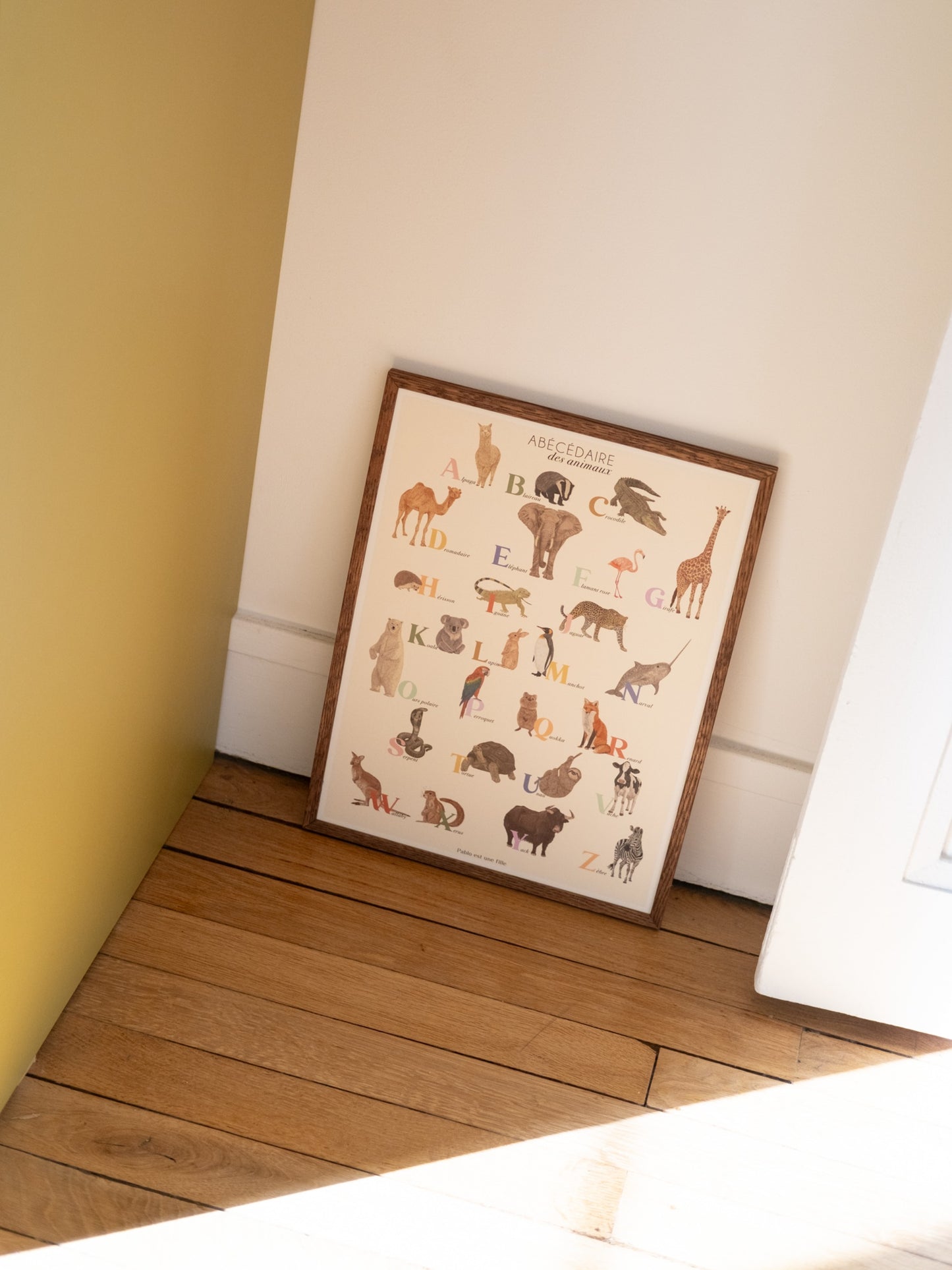 Affiche minimaliste pour chambre d'enfant