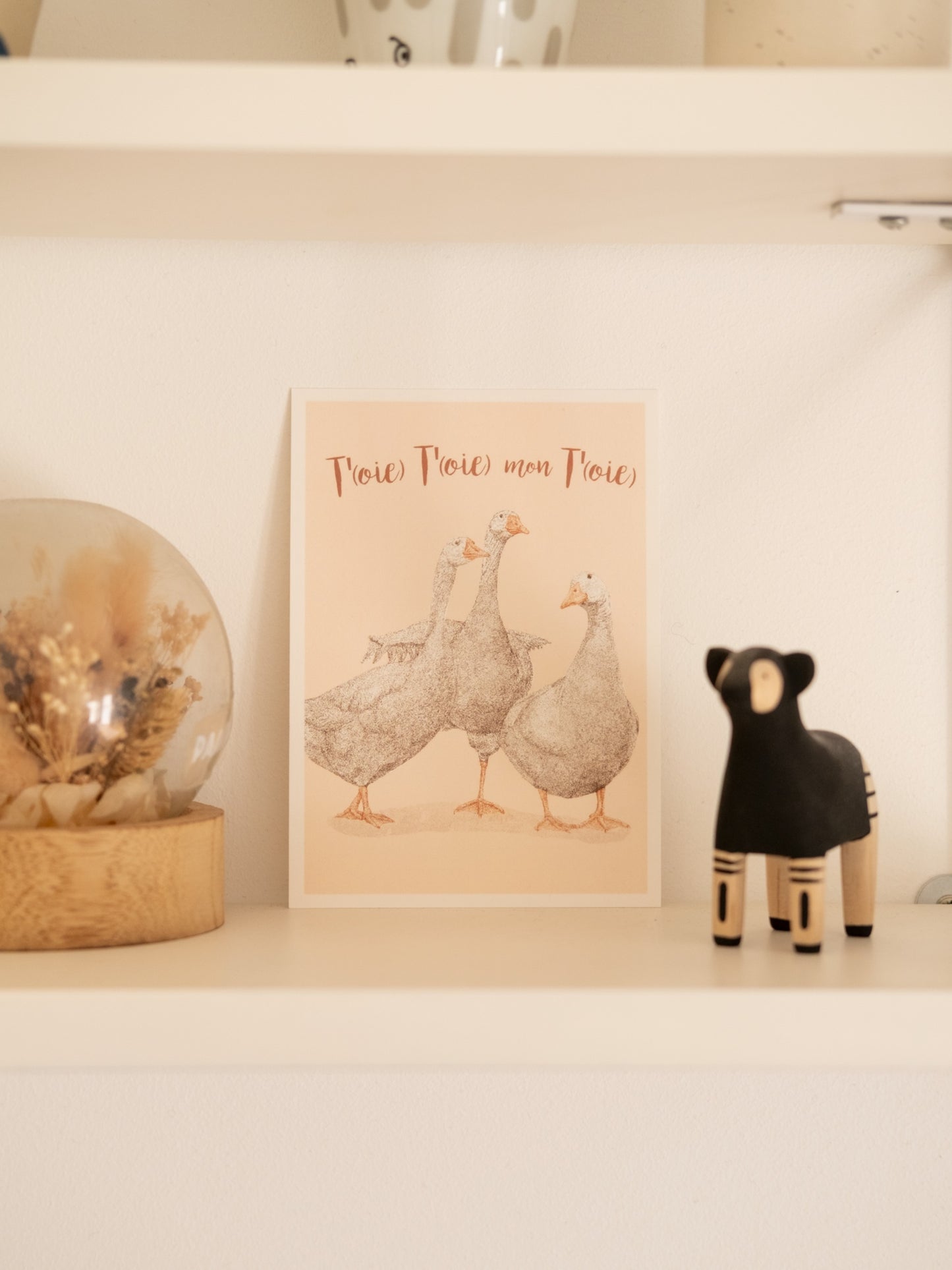 Carte postale chanson toi toi mon toit