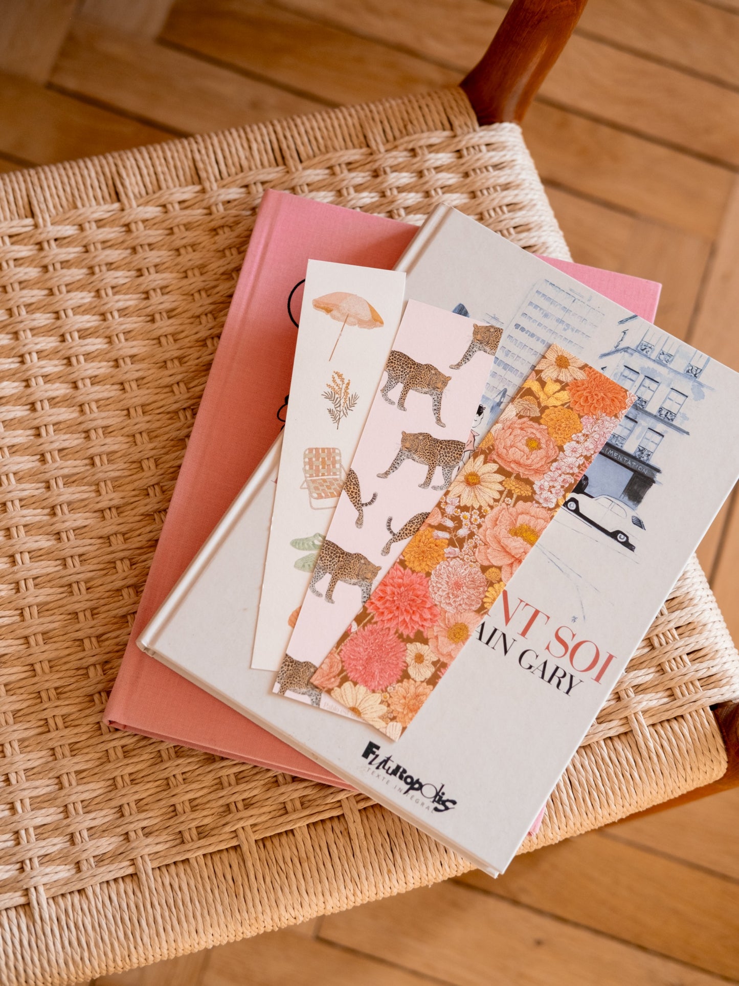 Marque-page joli motif