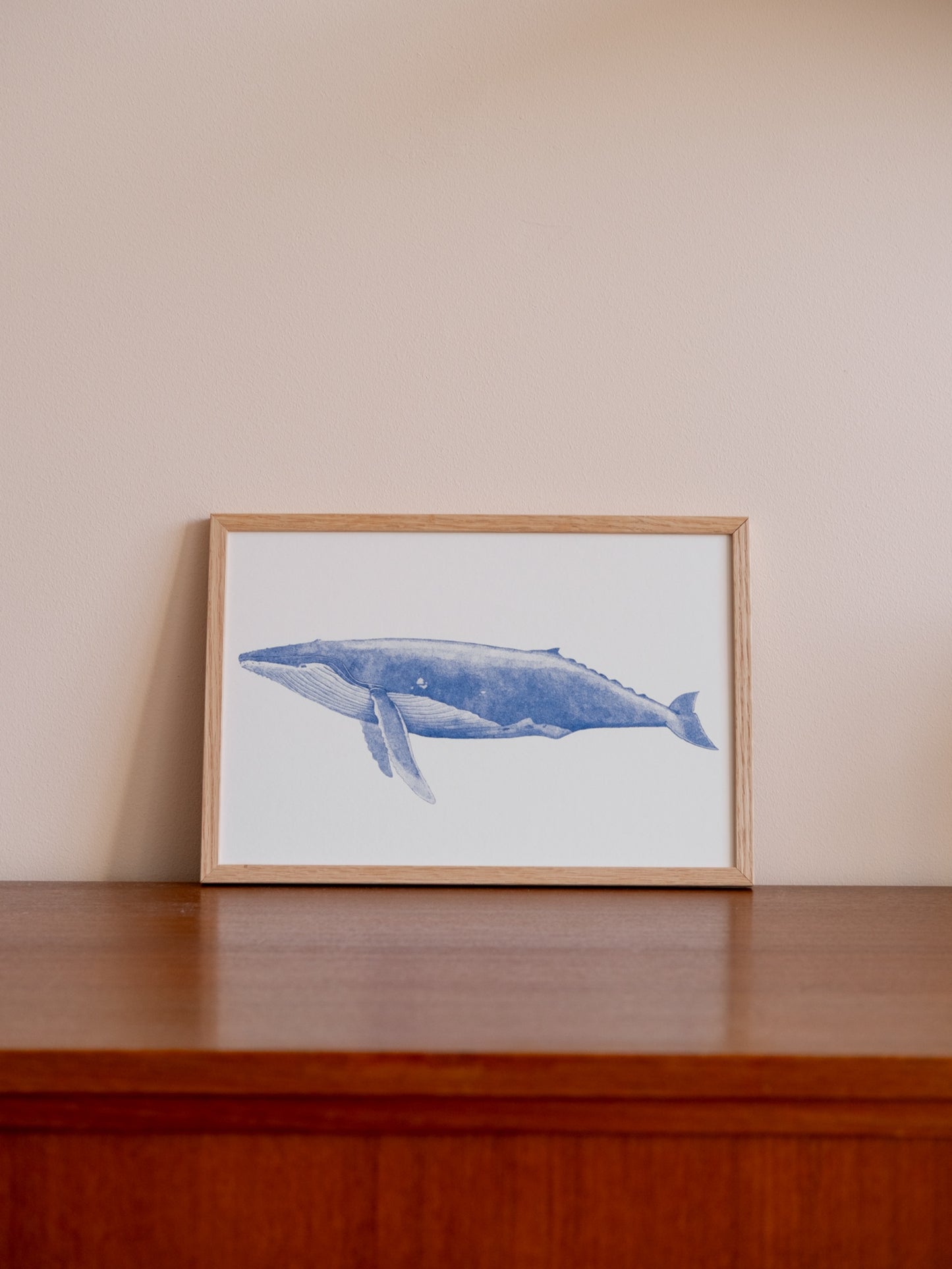 Illustration baleine pointillisme