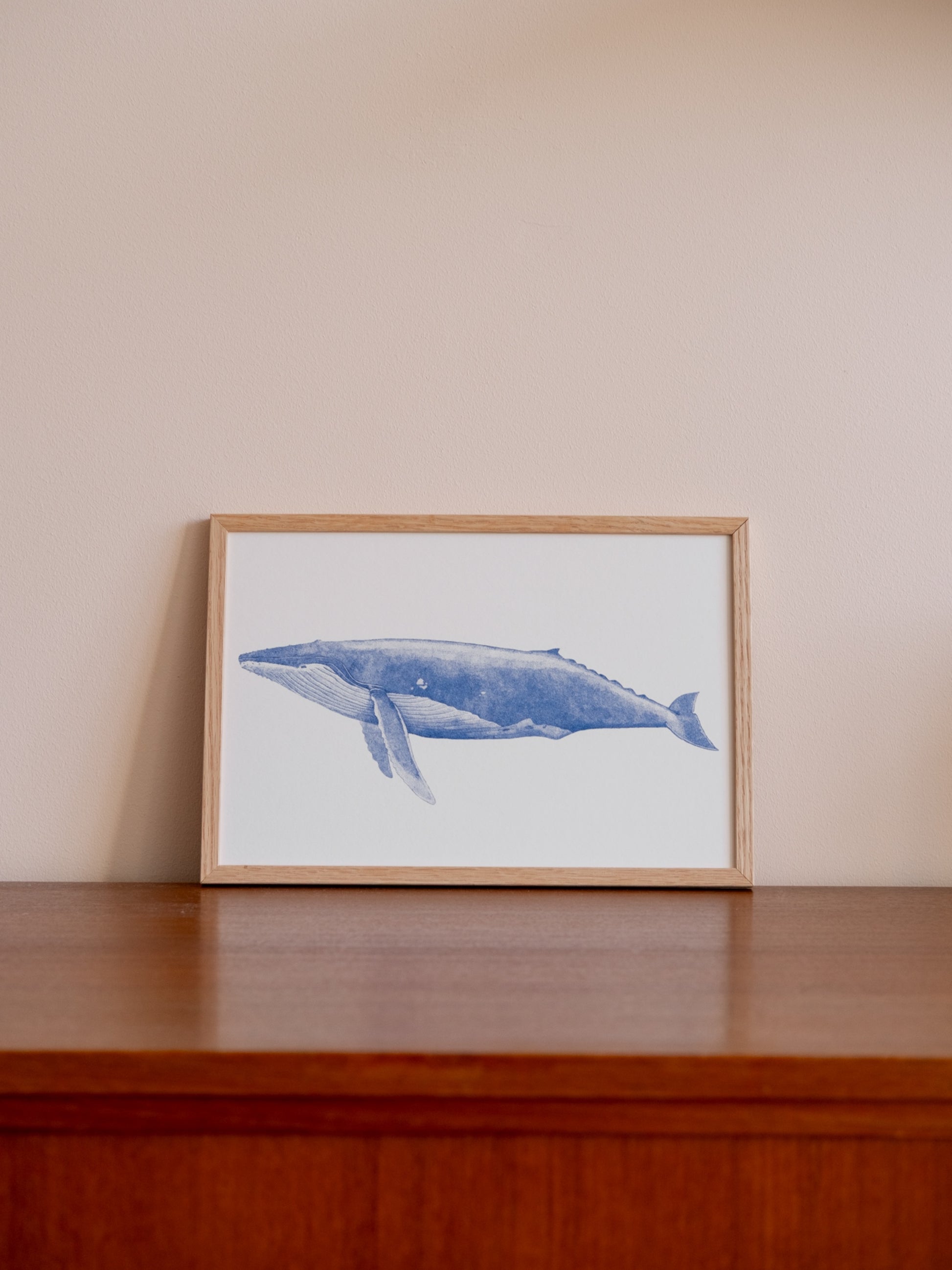 Illustration baleine pointillisme
