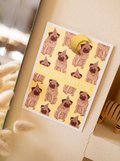 Carte carlin anniversaire