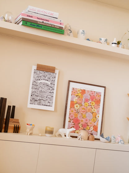 Dans le Salon de Mamie - Affiche A4 ou 30x40cm