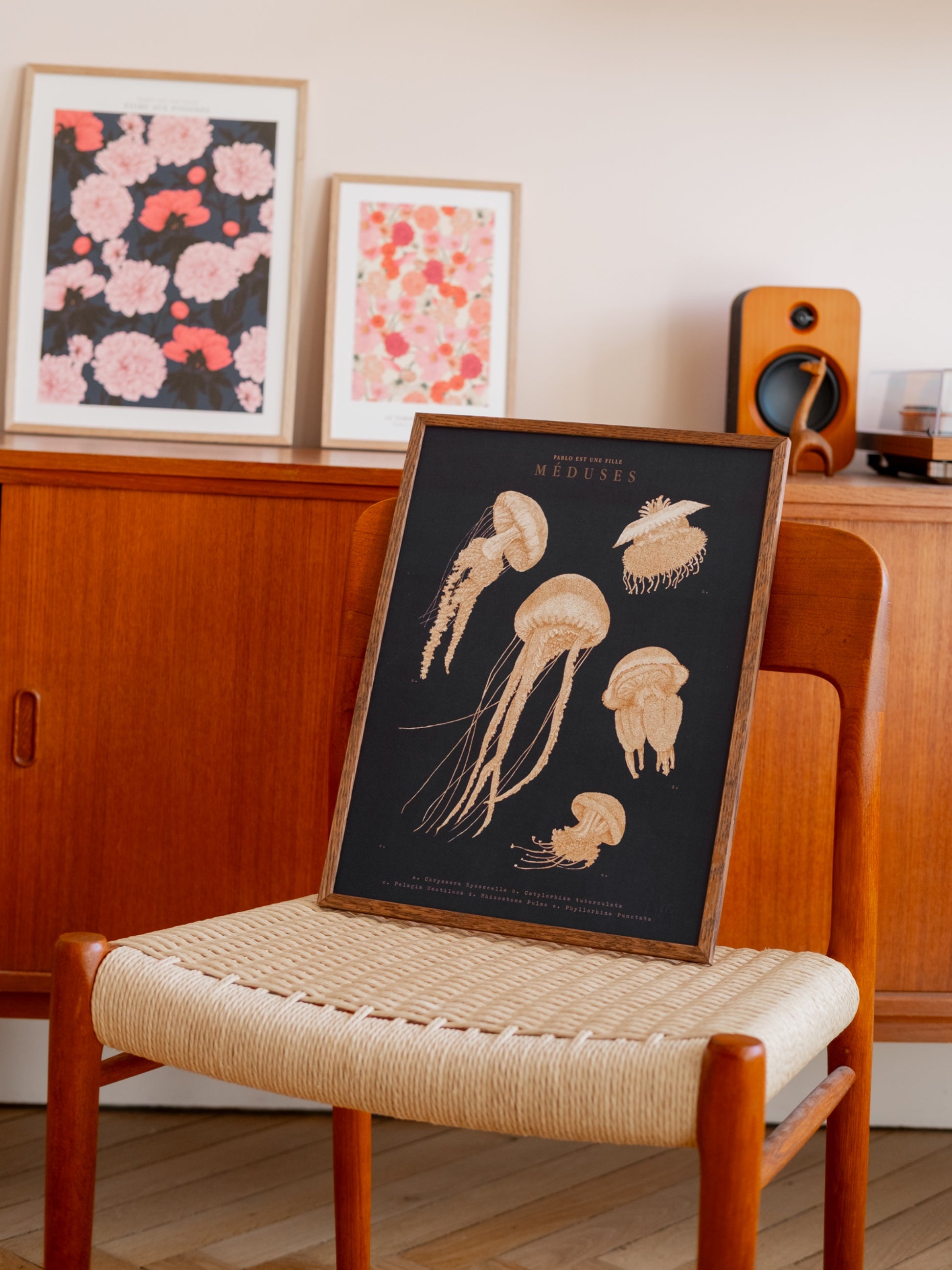 Affiche sur le thème de la mer