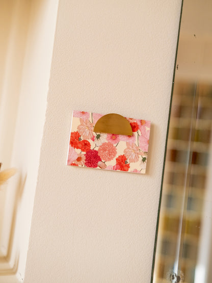 Mini carte florale le temps des fleurs