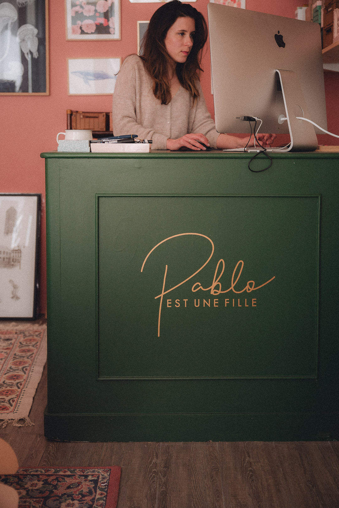 Pauline Bloquel, l'illustratrice qui se cache derrière le pseudonyme de Pablo est une fille