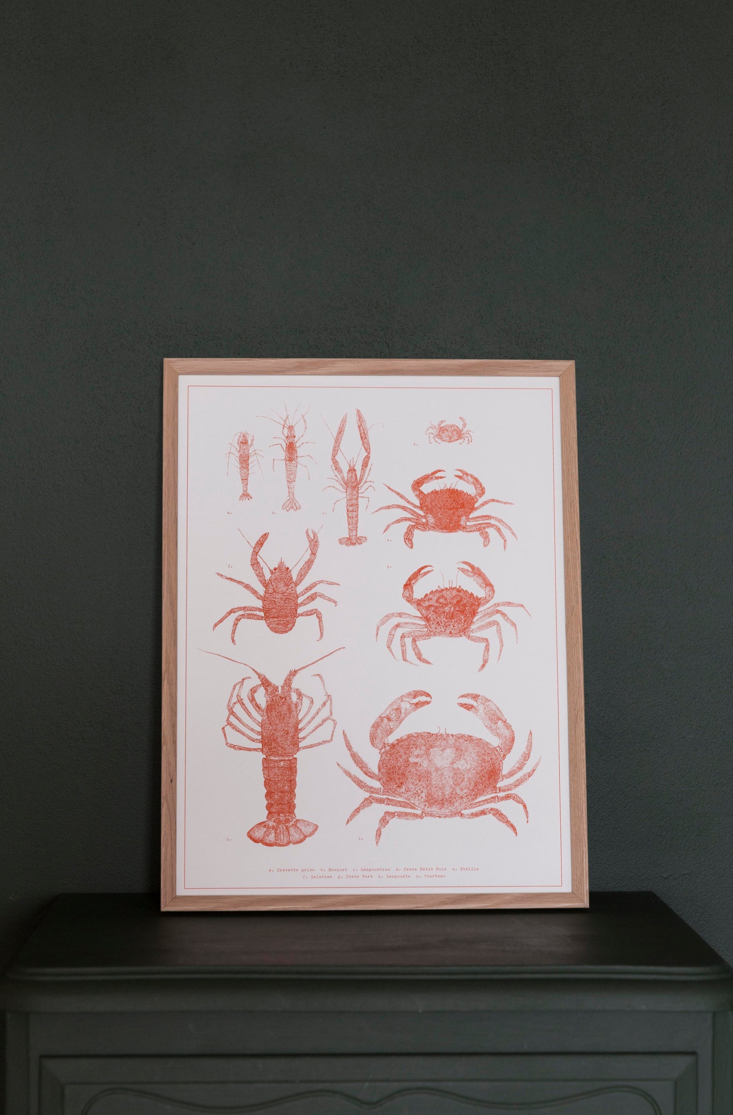 Affiche décorative de bord de mer