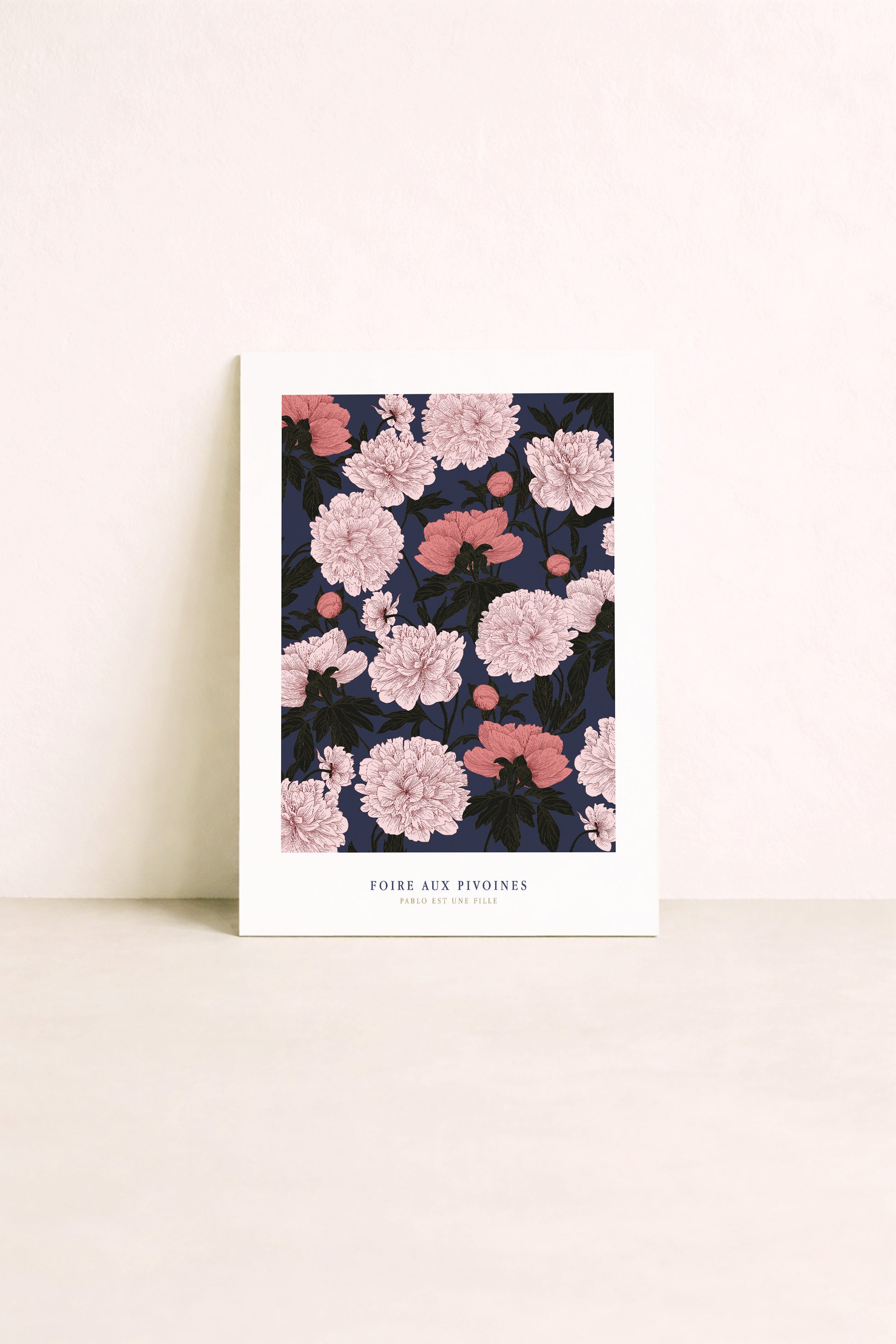 Affiche A4 Foire aux Pivoines