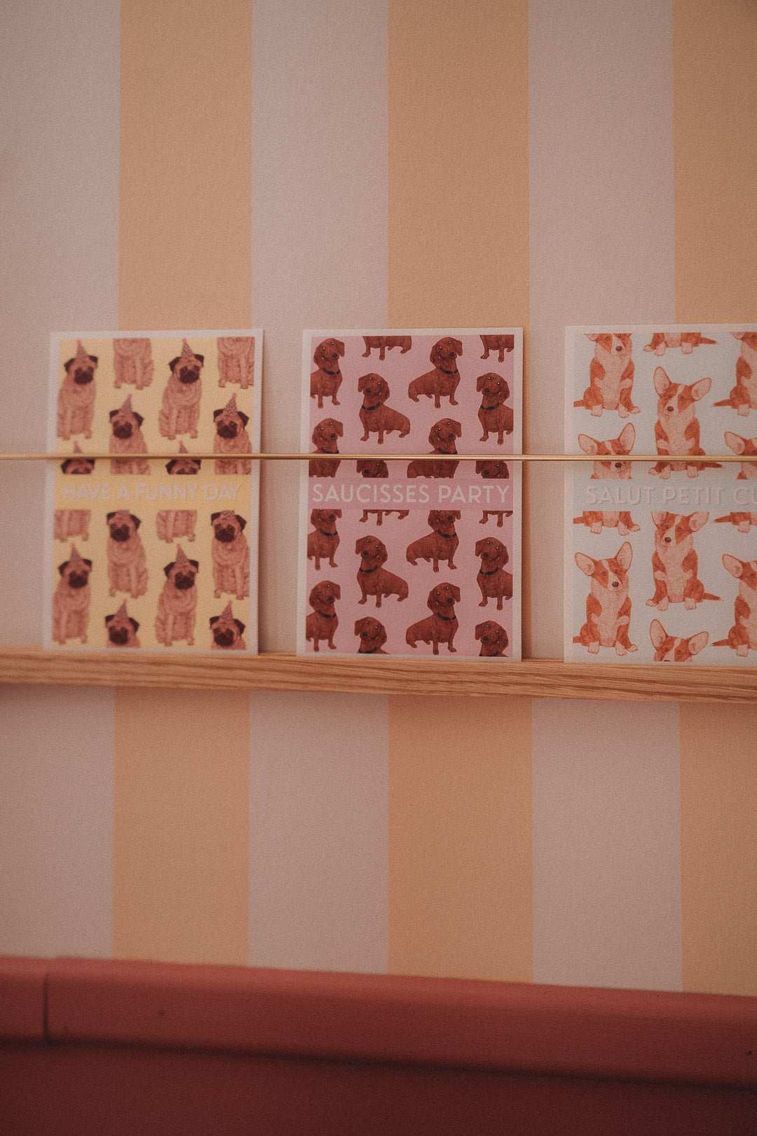 Cartes postales chiens anniversaire