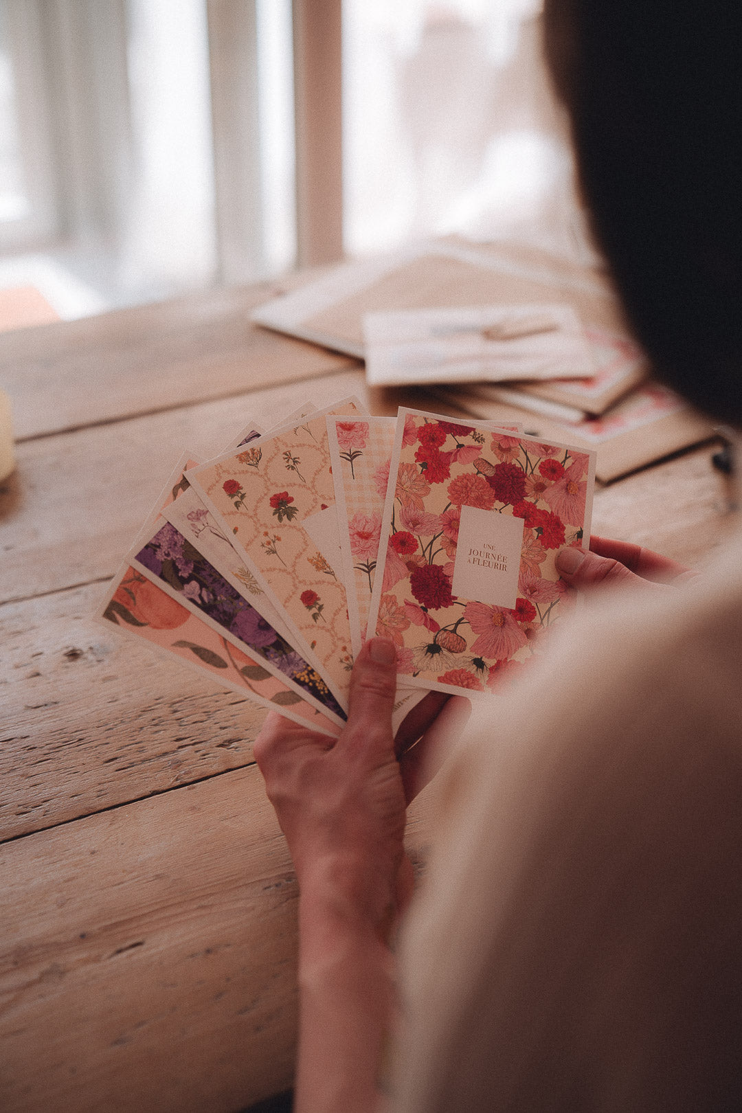 Cartes florales à message Pablo est une fille