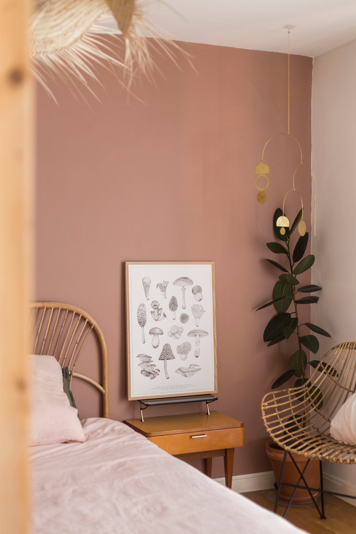 Affiche champignons pour une jolie décoration naturaliste