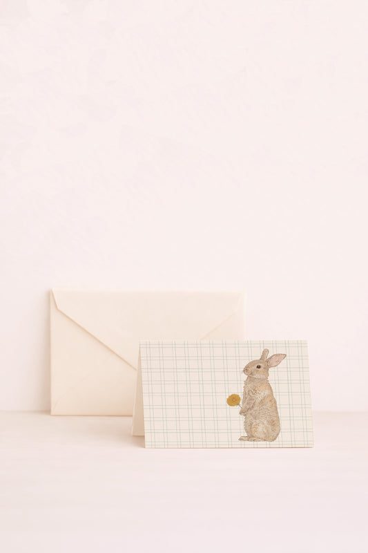 Mini carte naissance lapin