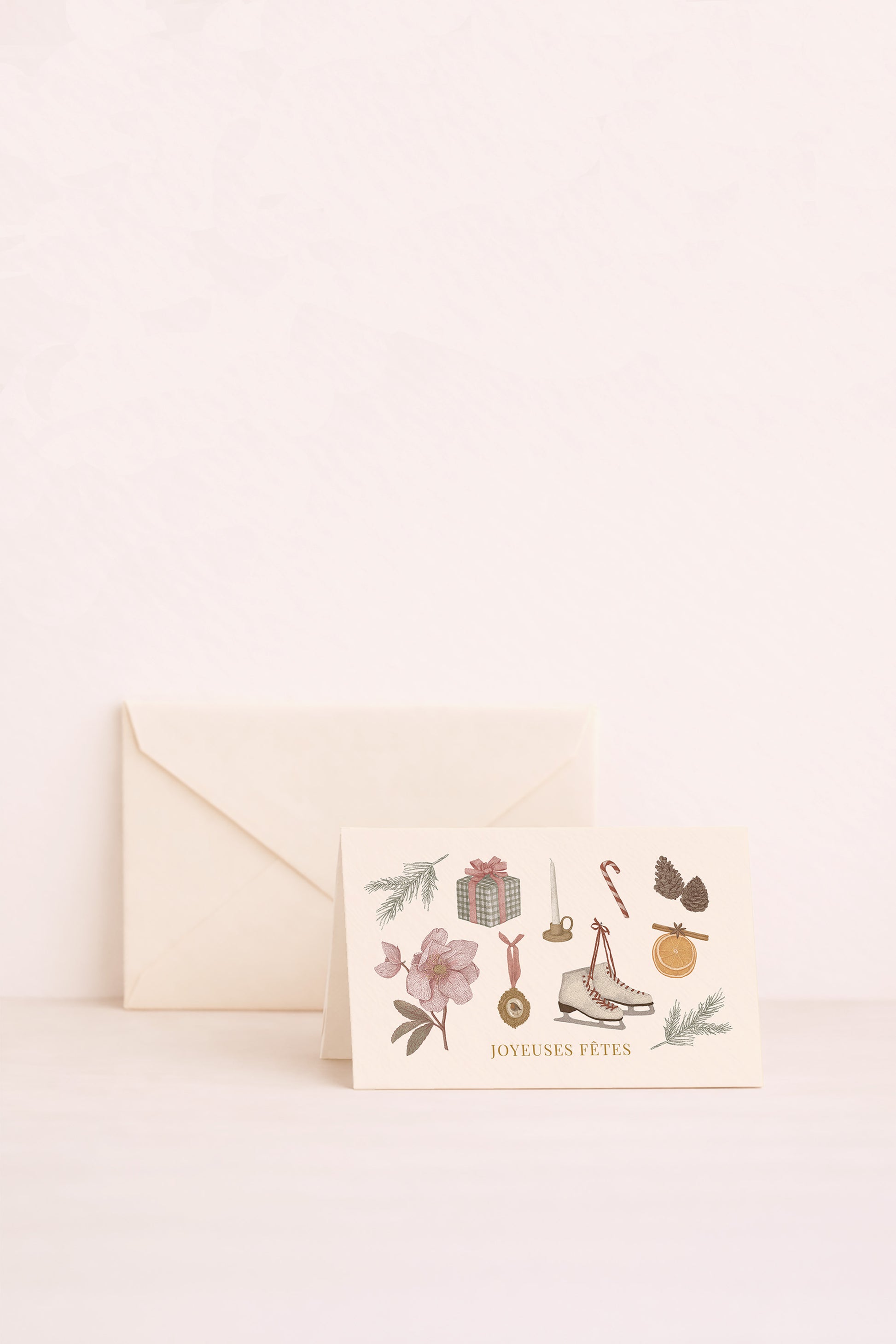 Mini carte symboles noel 
