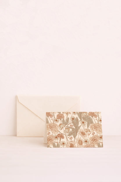 Mini carte florale thabor