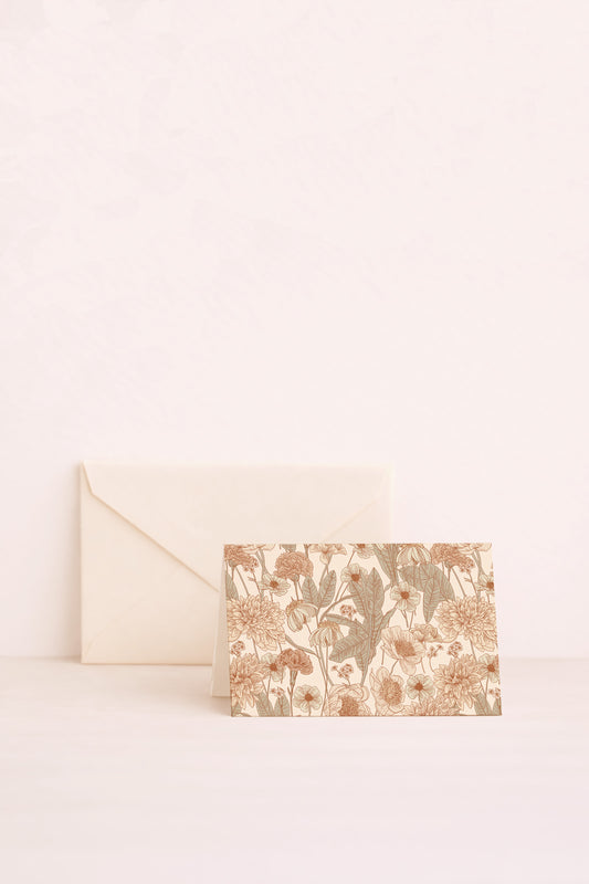 Mini carte florale thabor