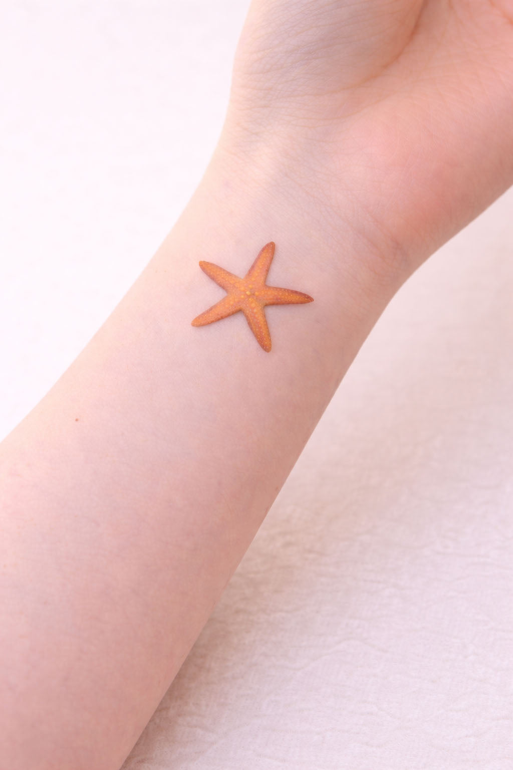 Tatouage éphémère étoile de mer